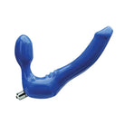 Tantus Silicone Feeldoe Slim Double Dong Vibrator Blue - ACME Pleasure