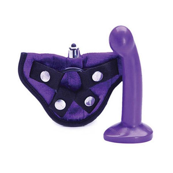 Tantus Silicone Sport Harness Kit Midnight Purple - ACME Pleasure