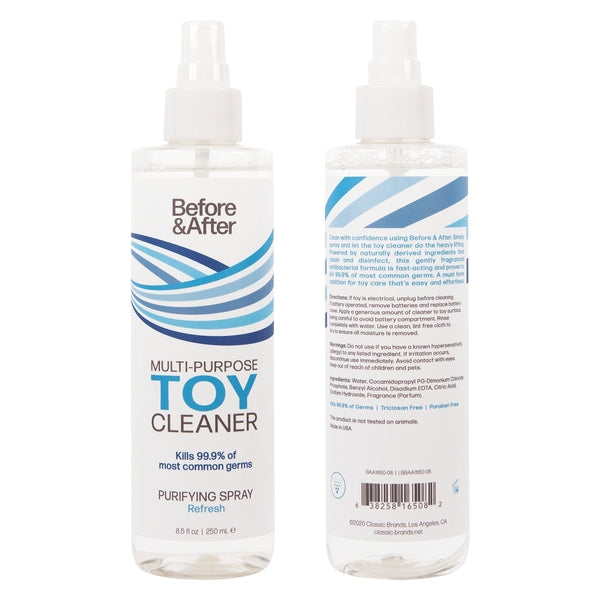 Spray Toy Cleaner Refresh 8.5oz | 250mL - ACME Pleasure
