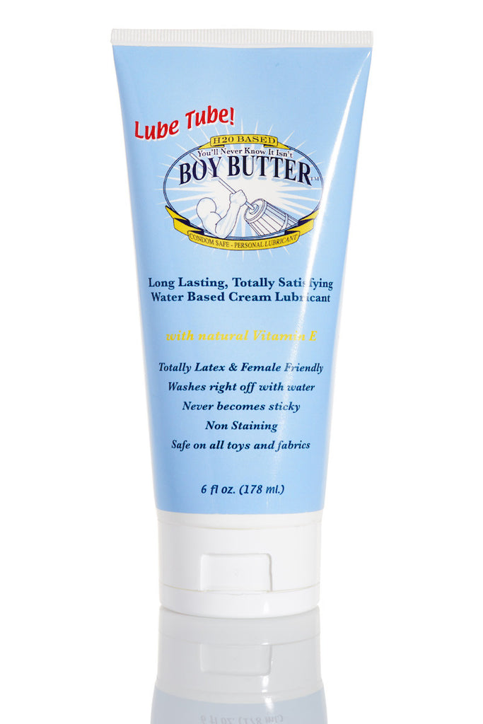 Lube Tube ~ Boy Butter H2O Formula 6 oz - ACME Pleasure