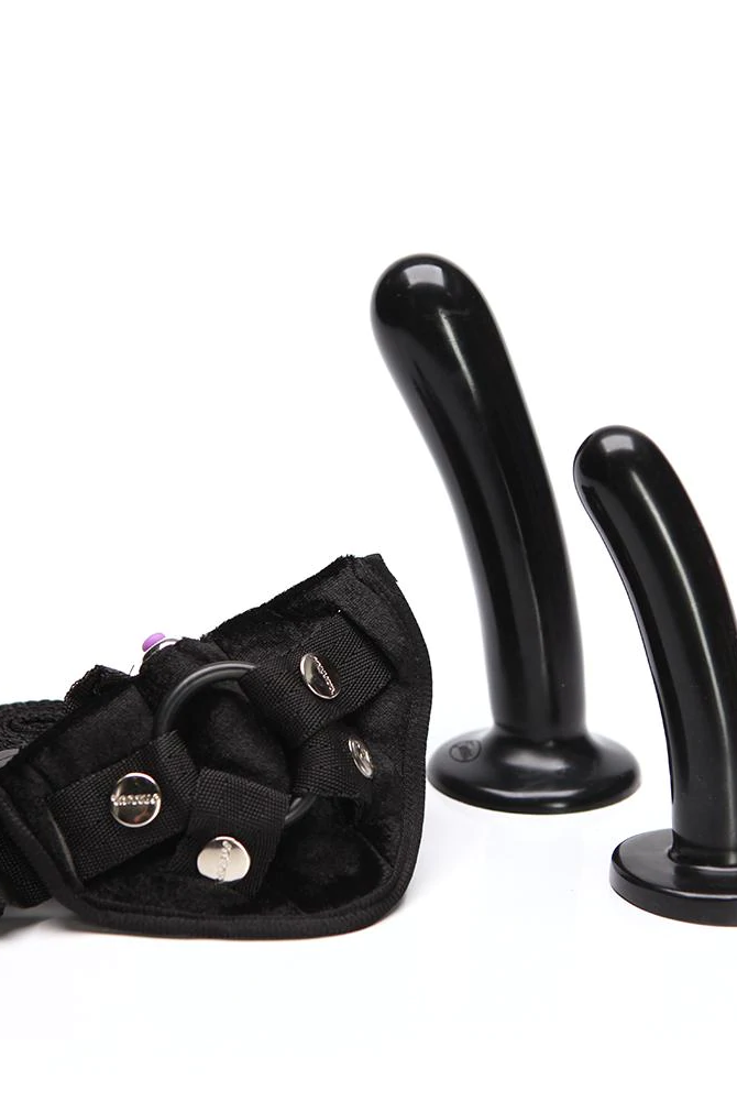 TS4022 - Tantus Bend Over Intermediate Harness Kit Onyx Medium - ACME Pleasure