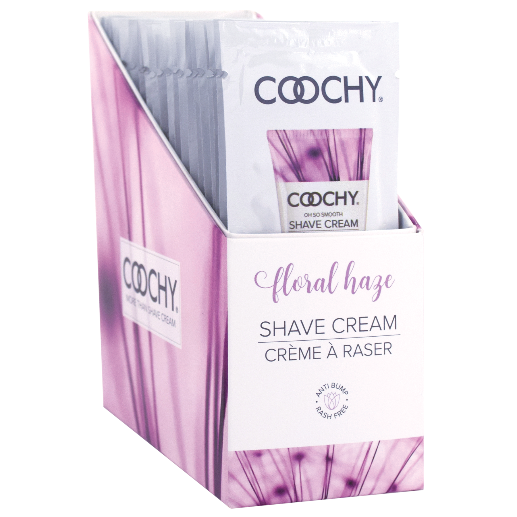 Shave Cream - Floral Haze 24pc | 15ml - Foil - DISPLAY - ACME Pleasure