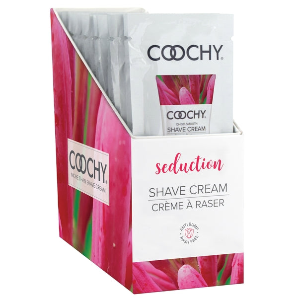 Shave Cream - Seduction 24pc (Honeysuckle/Citrus) | 15ml - Foil - DISPLAY - ACME Pleasure