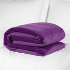 Fascinator Throw Aubergine  Microvelvet - Mini - ACME Pleasure