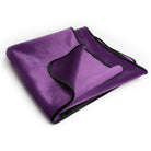 Fascinator Throw Aubergine  Microvelvet - Mini - ACME Pleasure