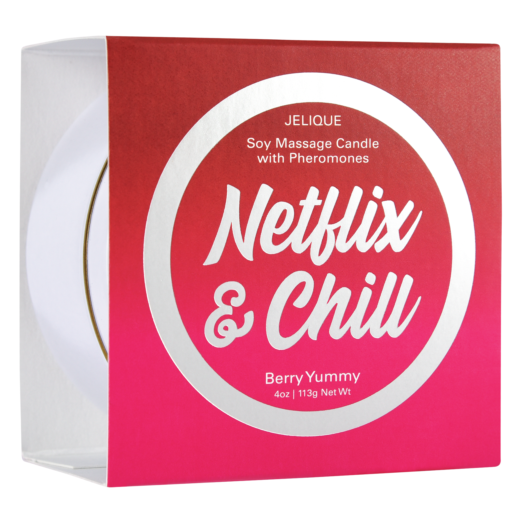 MOOD CANDLES Netflix & Chill - Pheromone Massage Candle Berry Yummy 4oz | 113g - ACME Pleasure