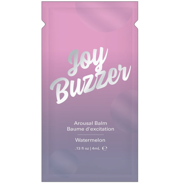 JOY BUZZER Clitoral Arousal Balm - Watermelon - Foil - 0.13 floz  l 4 mL - ACME Pleasure