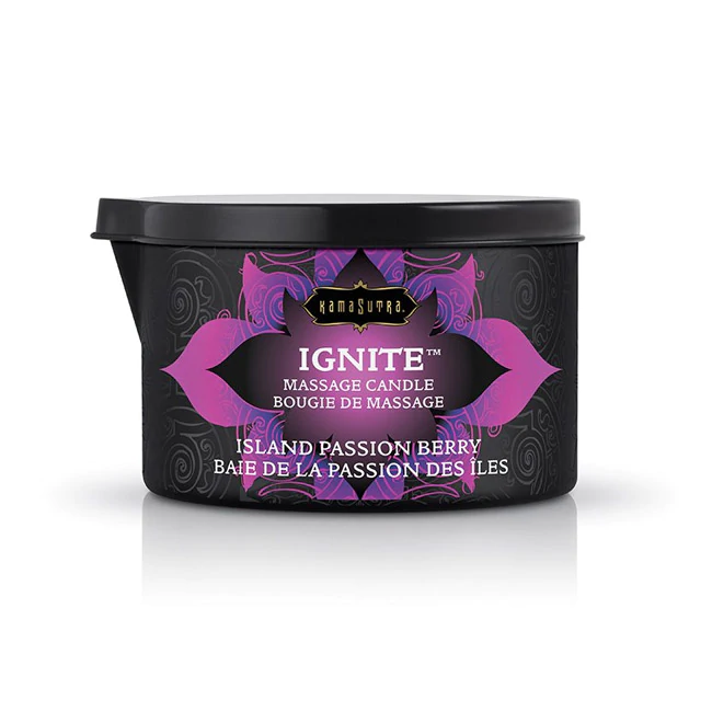 Ignite Massage Oil Candle Island Passion Berry - ACME Pleasure