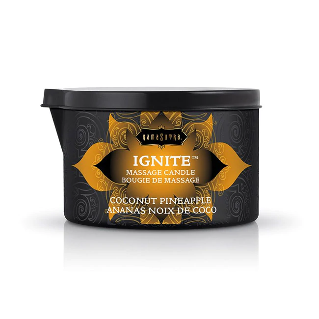 Ignite Massage Oil Candle Coconut Pineapple - ACME Pleasure