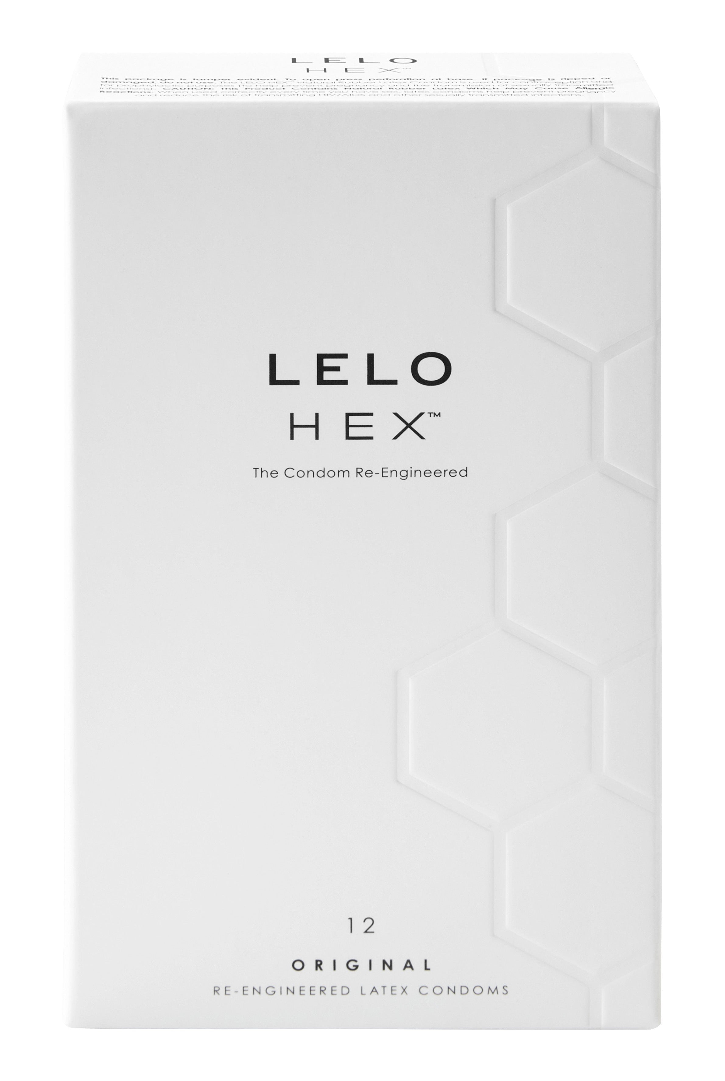 HEX Original Condoms, 12 Pack - ACME Pleasure