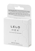 HEX Original Condoms, 3 Pack - ACME Pleasure