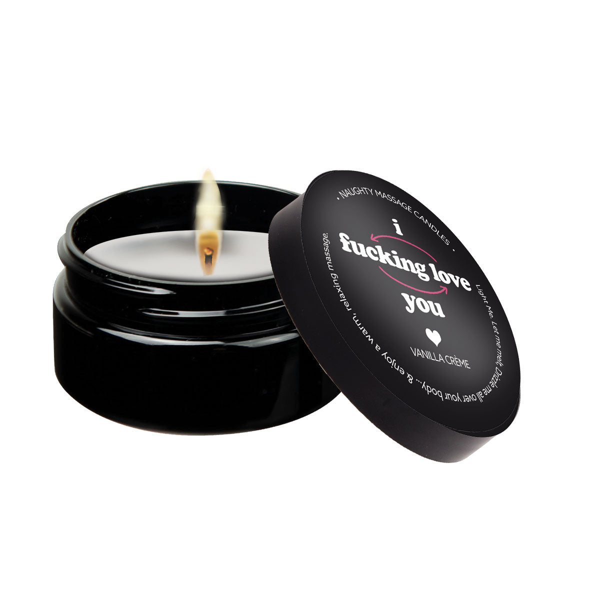 I F*cking Love You - Naughty Mini Massage Candle - ACME Pleasure