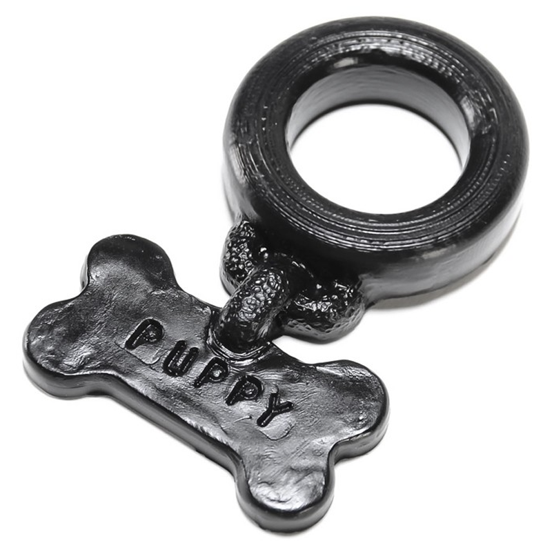 PUPPY, cockring, BLACK - ACME Pleasure