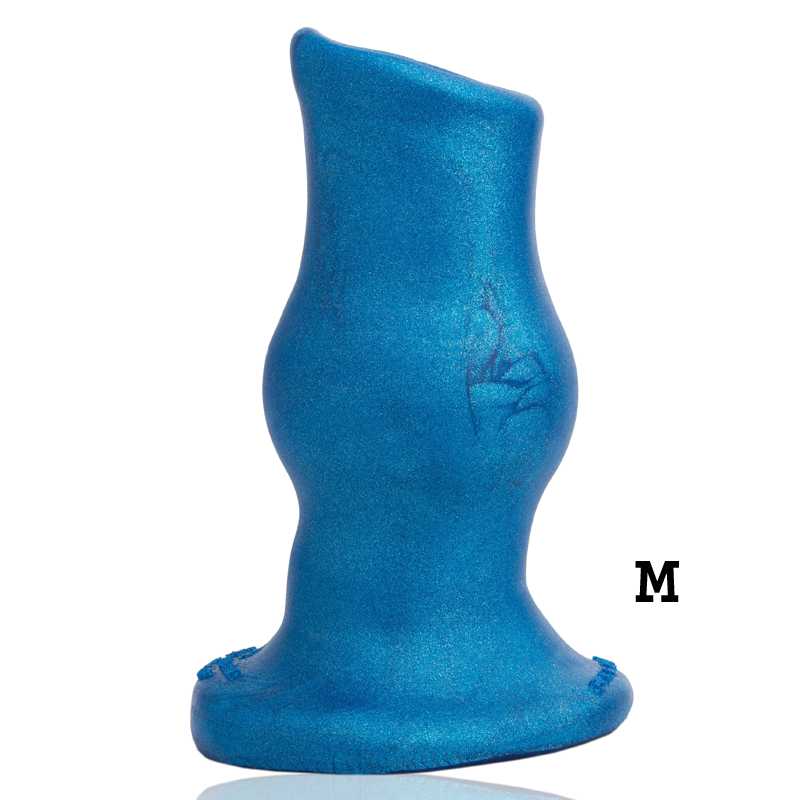 PIGHOLE DEEP-2, hollow plug, BLUEBALLS, Medium - ACME Pleasure