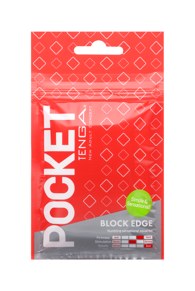 POCKET TENGA BLOCK EDGE - ACME Pleasure