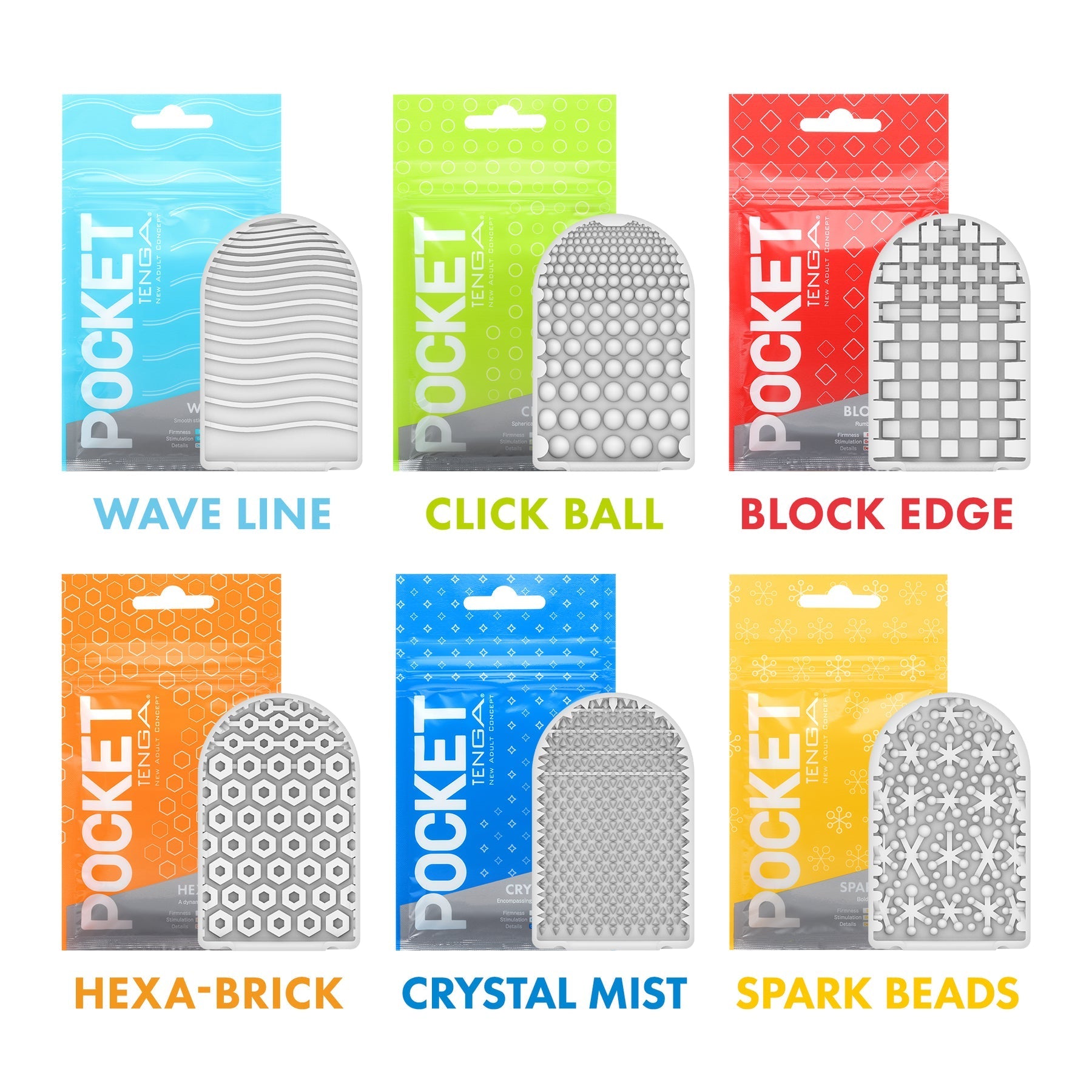 POCKET TENGA BLOCK EDGE - ACME Pleasure