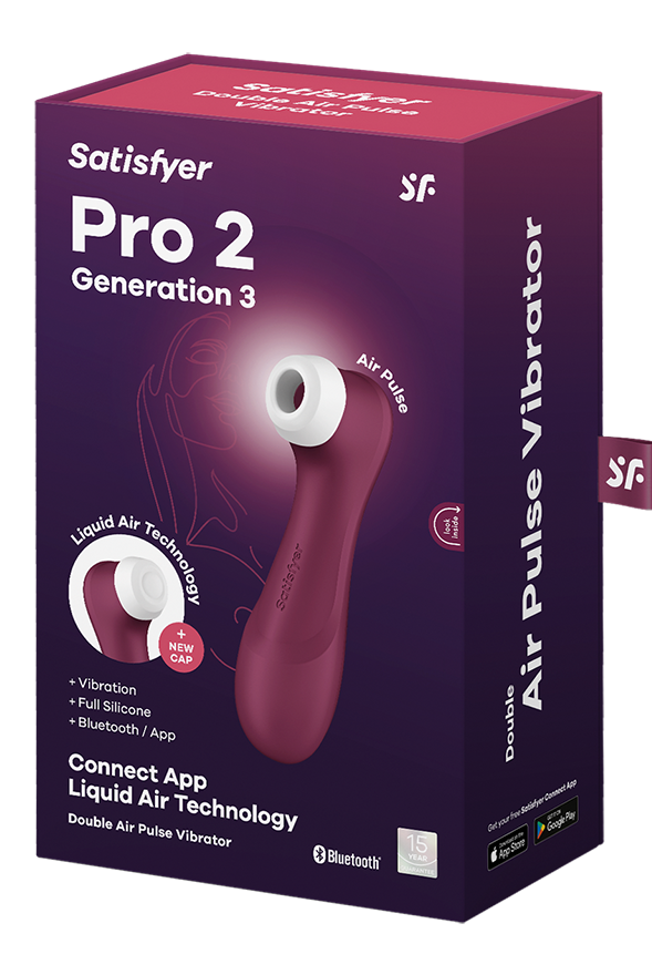 Pro 2 Generation 3 Connect App - Wine Red - ACME Pleasure