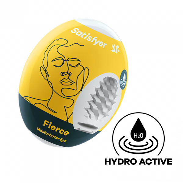 Masturbator Egg Single (Fierce) Yellow - ACME Pleasure