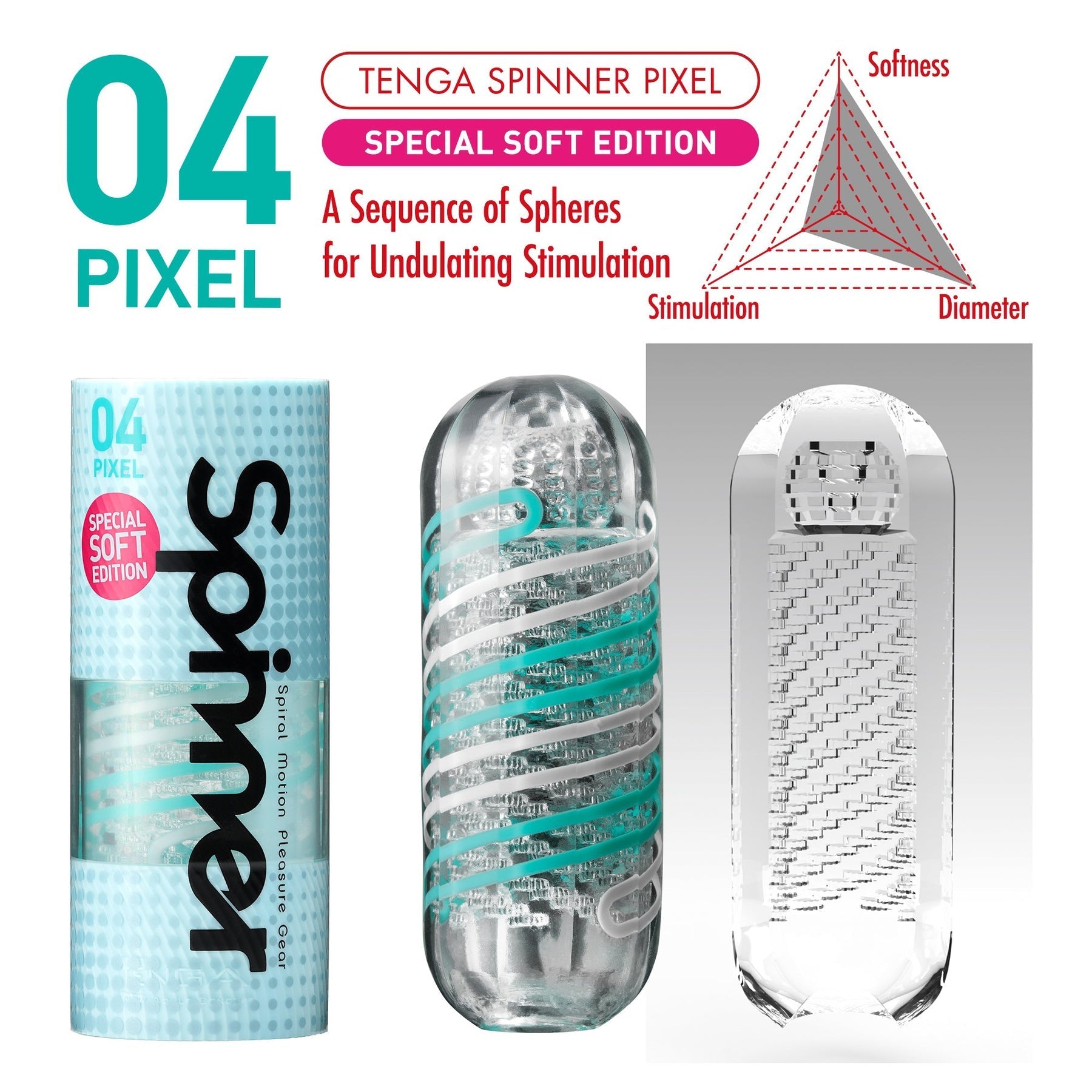 Spinner 04 Pixel Special Soft Edition - ACME Pleasure