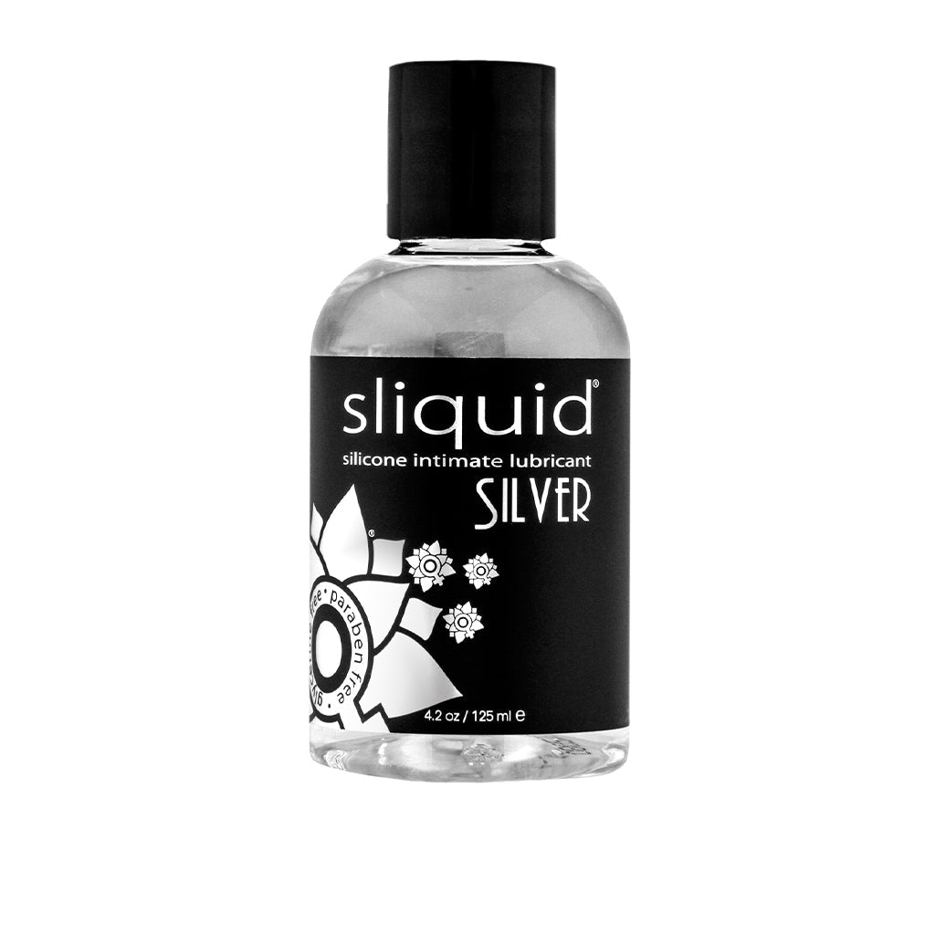 Sliquid Silver Silicone lubricant 4.2oz - ACME Pleasure