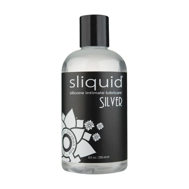 Sliquid Silver Silicone lubricant 8.5oz - ACME Pleasure