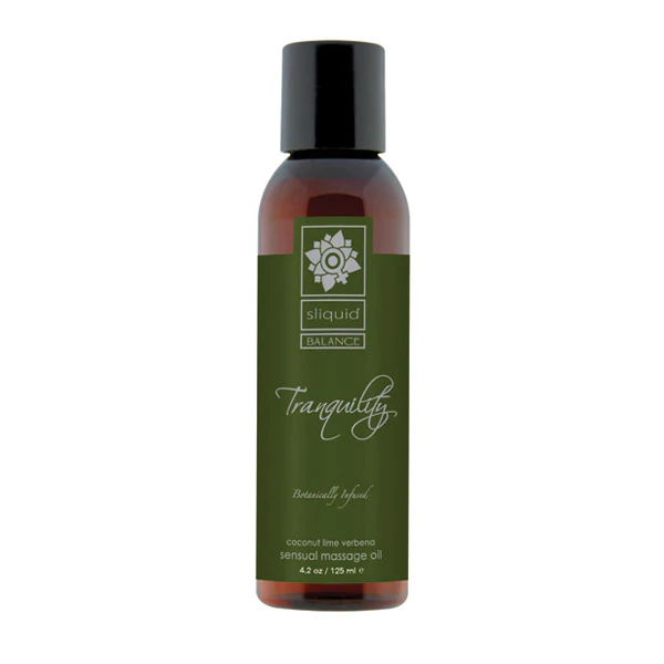 Sliquid Massage Oil Tranquility 4.2oz - ACME Pleasure