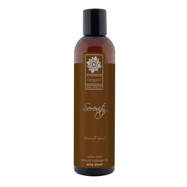 Sliquid Massage Oil Serenity 8.5oz - ACME Pleasure