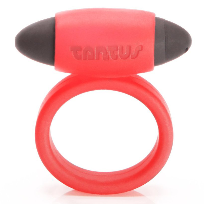 Vibrating Super Soft Cock Ring Red - ACME Pleasure