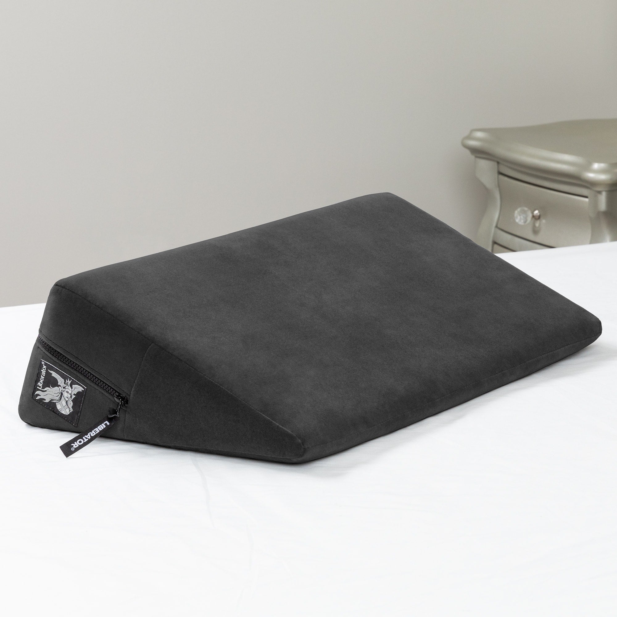 Wedge Black Microfiber - ACME Pleasure