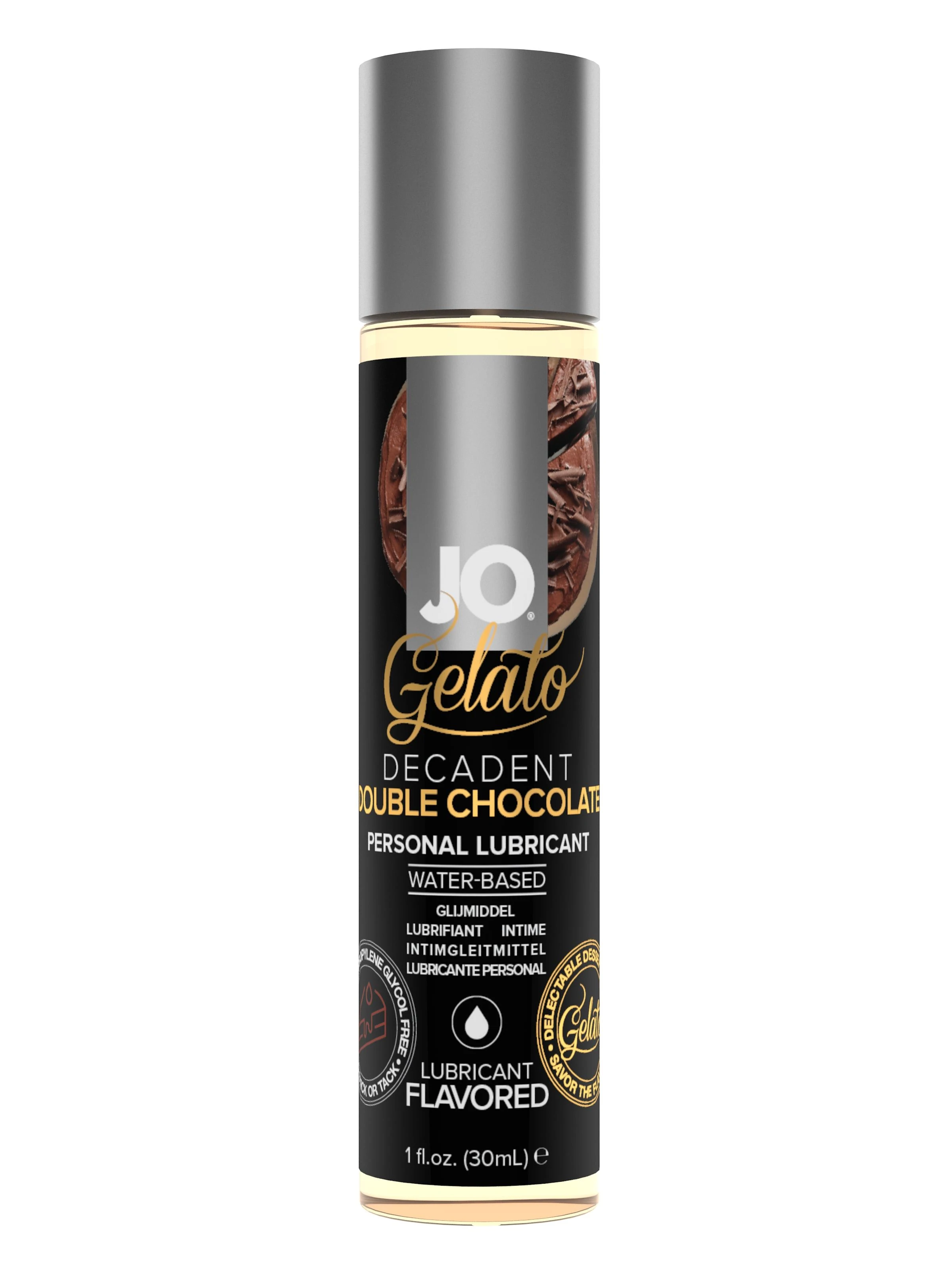 JO Gelato - Decadent Double Chocolate - Lubricant 1 floz / 30 mL - ACME Pleasure