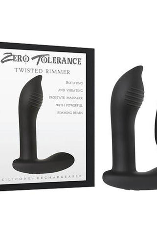 Zero Tolerance Twisted Rimmer Prostate Massager Vibrator - ACME Pleasure